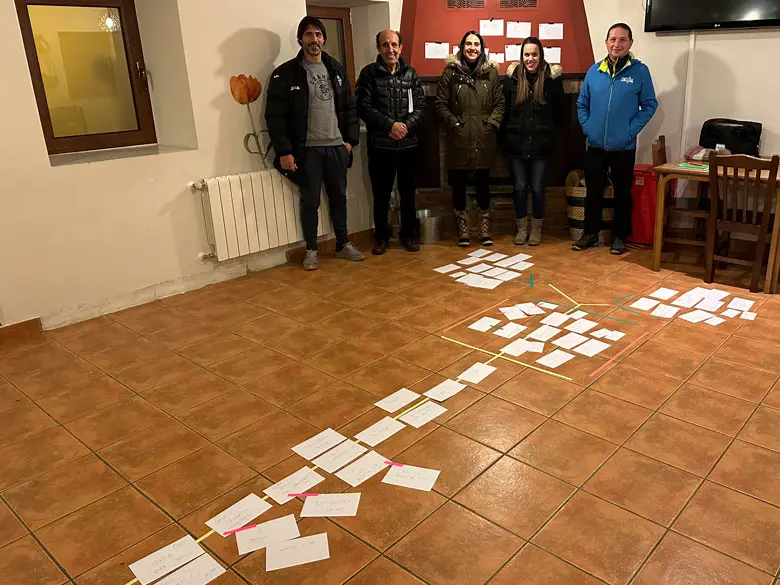 Grupo de trabajo de la Comunidad energética de Ariñez.