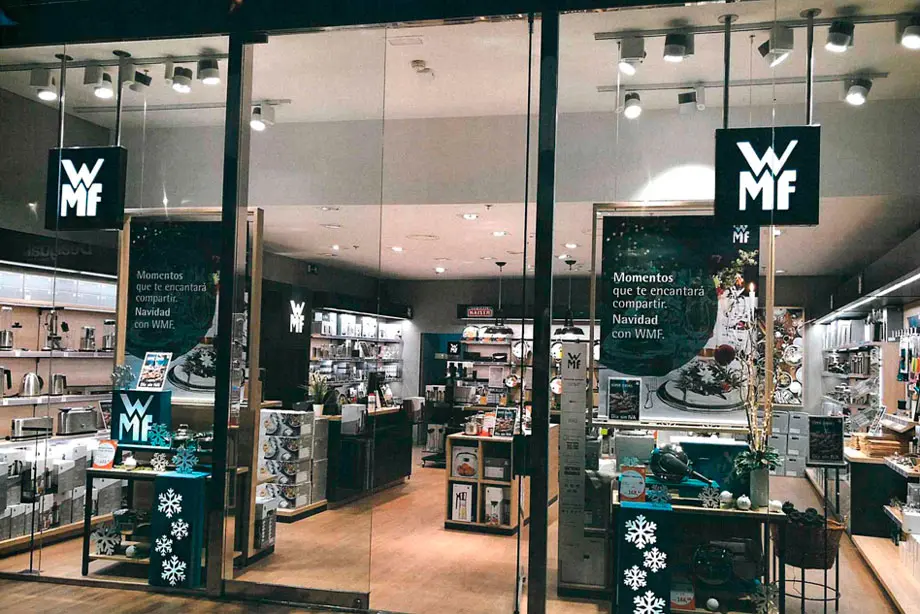 Imagen de manual de tienda de WMF