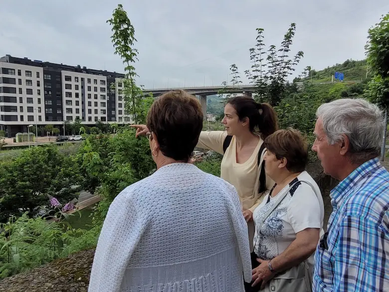 ruta para dar a conocer los proyectos estratégicos de la agenda urbana de Barakaldo